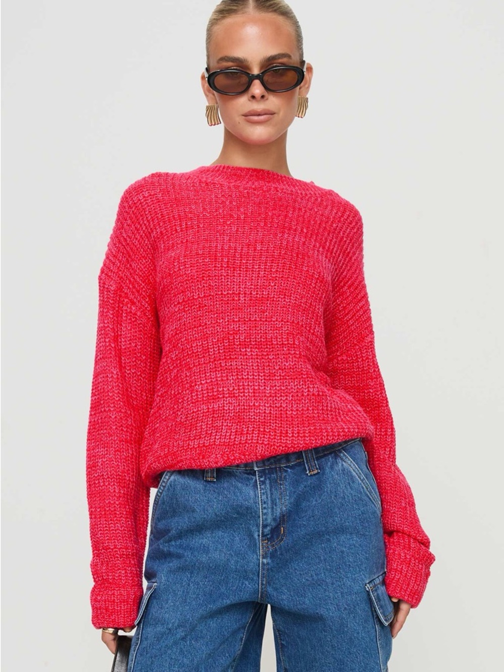 Bae Sweater Pink/Red